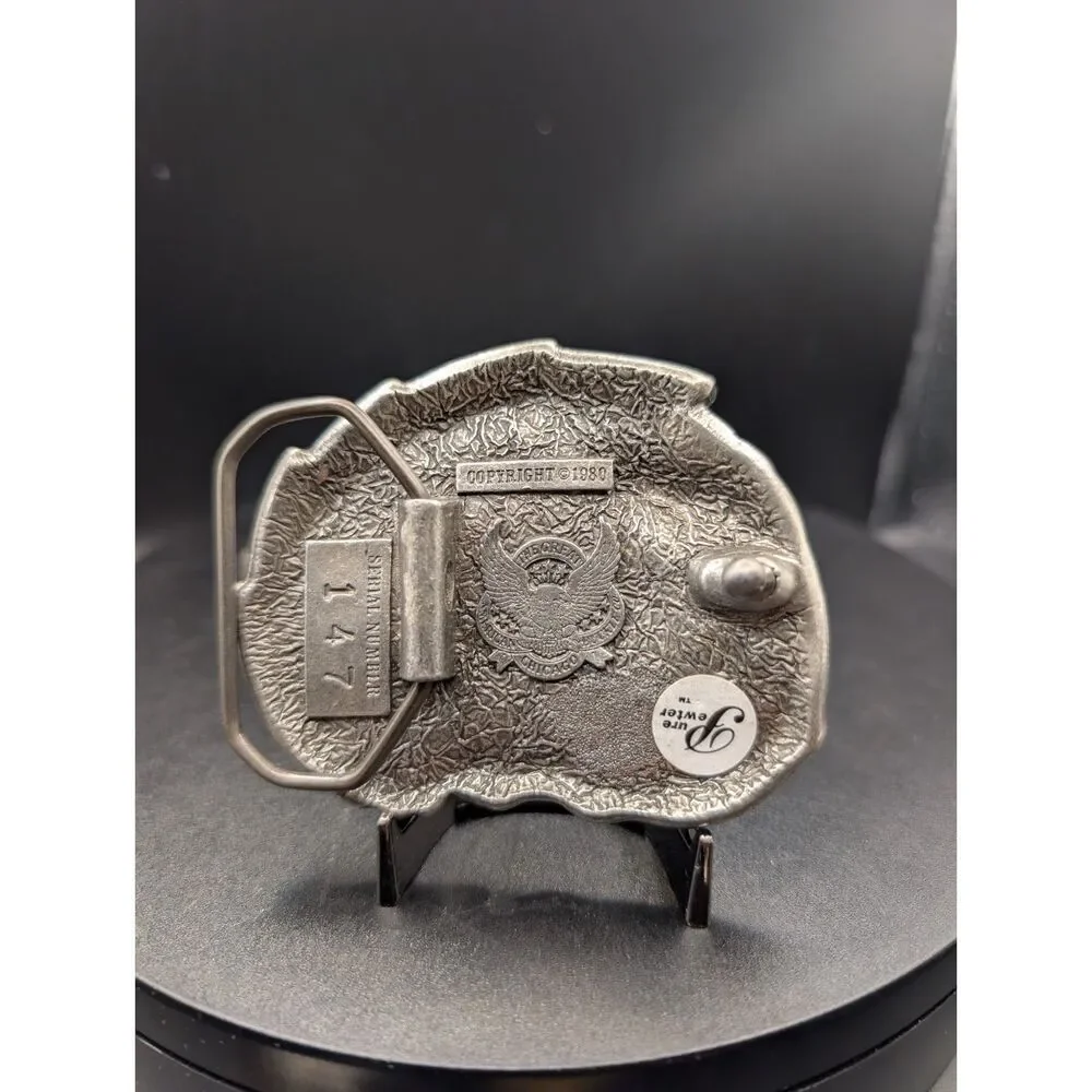 1980 Great American Buckle Co. • Florida Belt Buckle • Serial #147